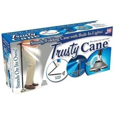 Trusty Cane Walking Stick With LED  Light