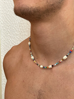 Ethnic Pearl necklace
