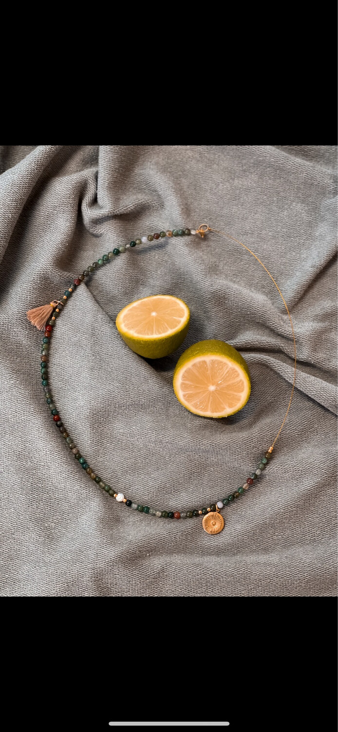 Un-even Earth Necklace