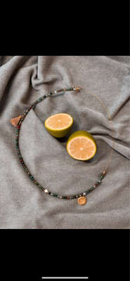 Un-even Earth Necklace