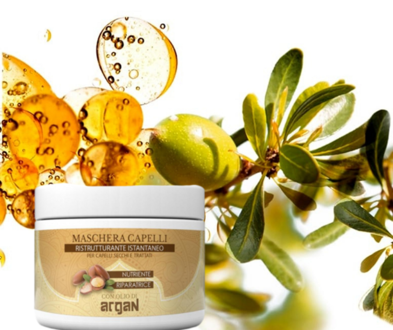 MASCHERA PER CAPELLI ALL&#39;ARGAN 500 ML (Nuova Formula)