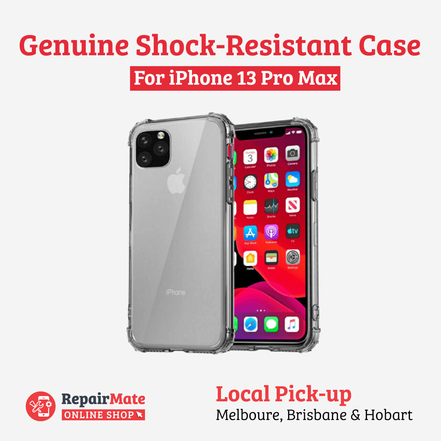 iPhone 13 Pro Max Genuine Shock-Resistant Case
