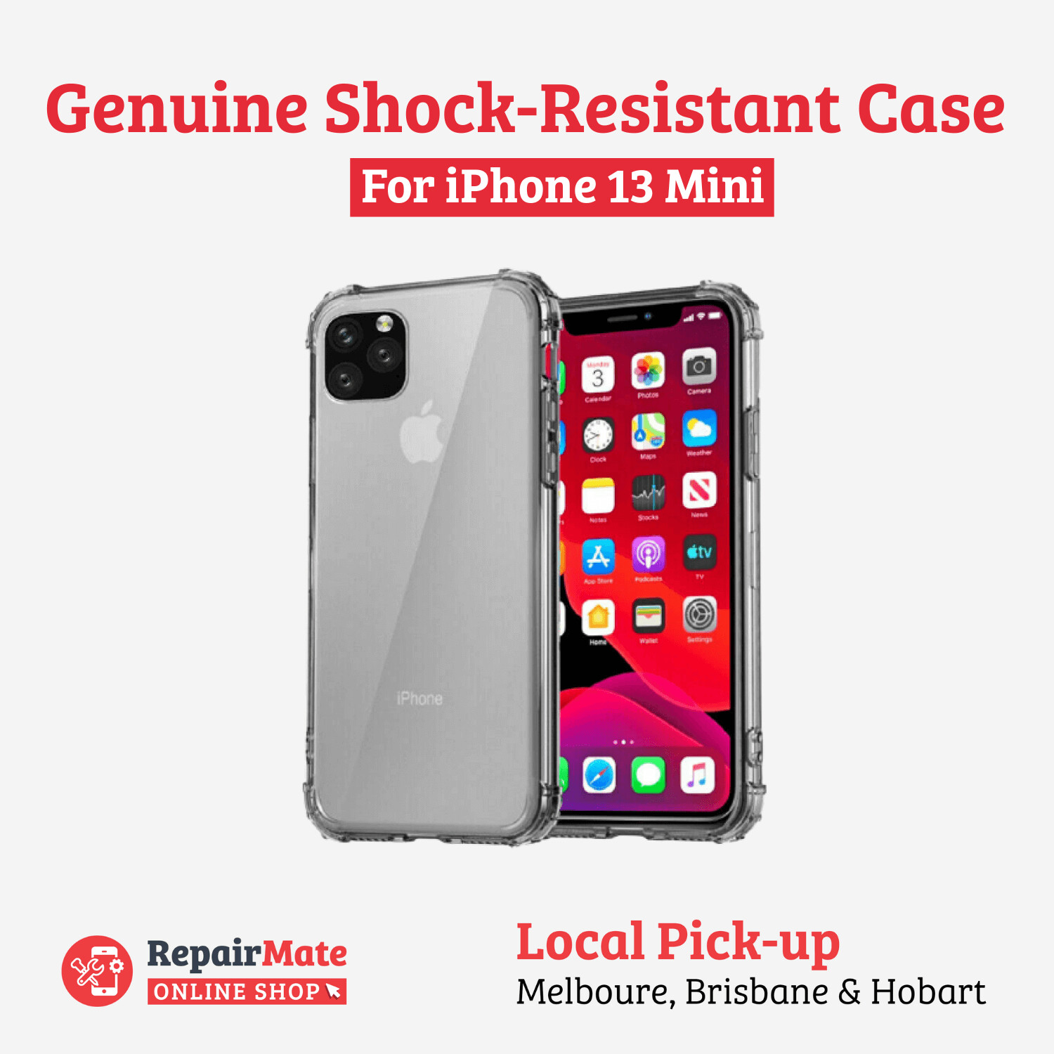 iPhone 13 Mini Genuine Shock-Resistant Case