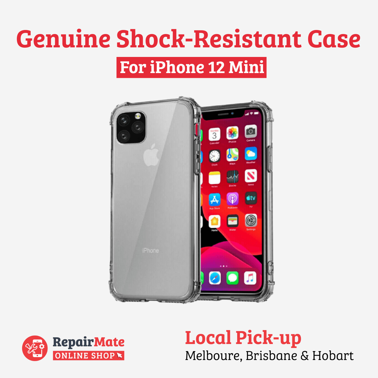 iPhone 12 Mini Genuine Shock-Resistant Case