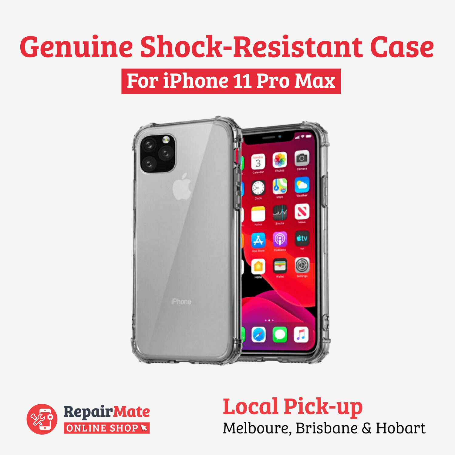 iPhone 11 Pro Max Genuine Shock-Resistant Case