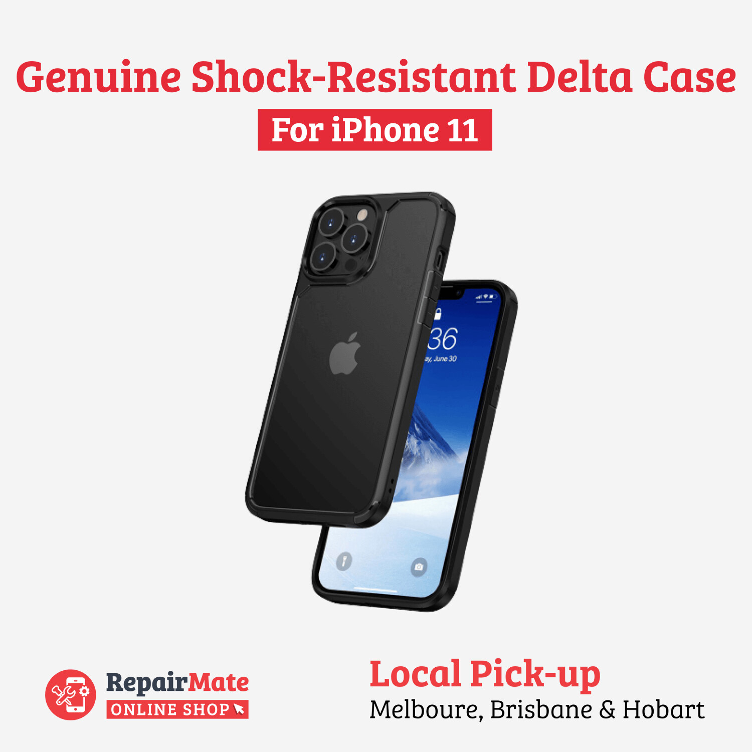 iPhone 11 Genuine Shock-Resistant Delta Case