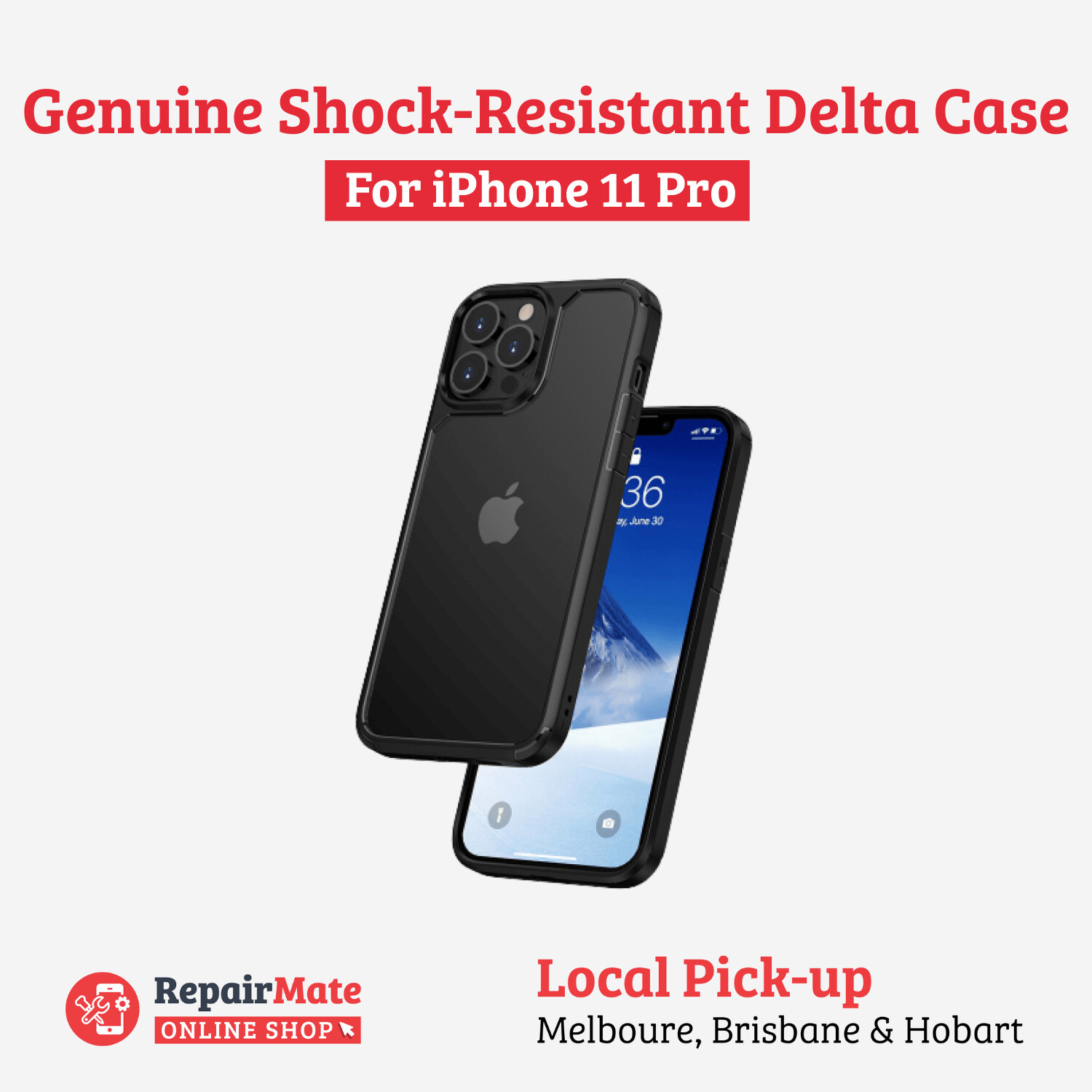 iPhone 11 Pro Genuine Shock-Resistant Delta Case