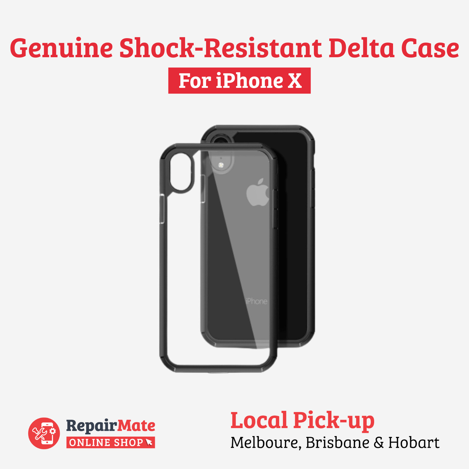 iPhone X Genuine Shock-Resistant Delta Case