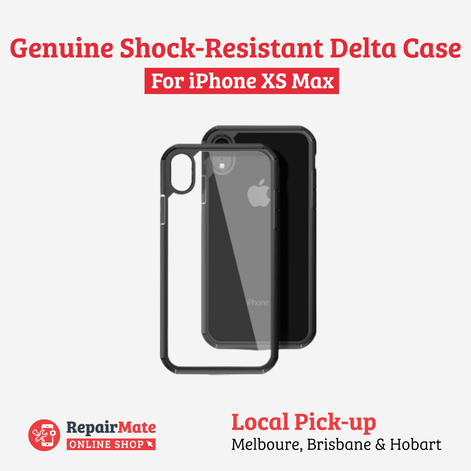 iPhone XS Max Genuine Shock-Resistant Delta Case