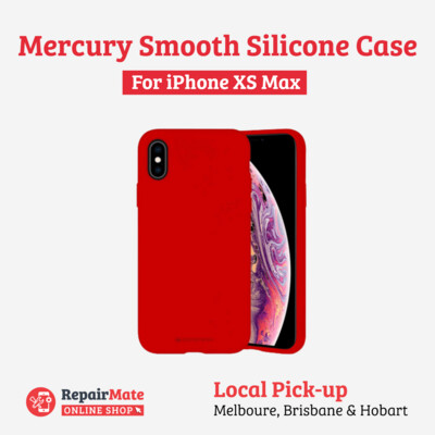 iPhone XS Max Mercury Smooth Silicone Case iPhone XS Max Mercury Smooth Silicone Case