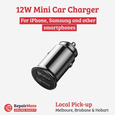 12W Premium Mini Car Charger