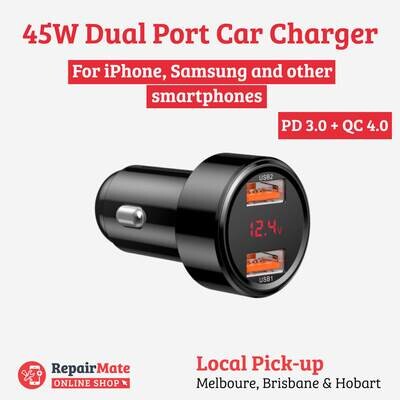 45W Premium Dual Port Car Charger