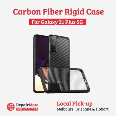 Samsung Galaxy S21 Plus 5G Carbon Fiber Rigid Case Cover
