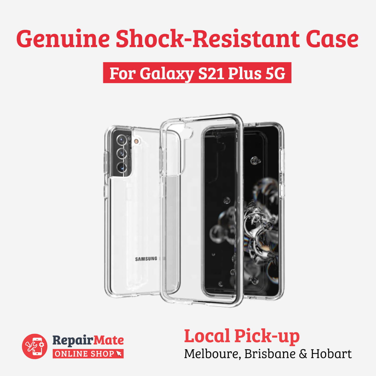 Samsung Galaxy S21 Plus 5G Genuine Shock-Resistant Case