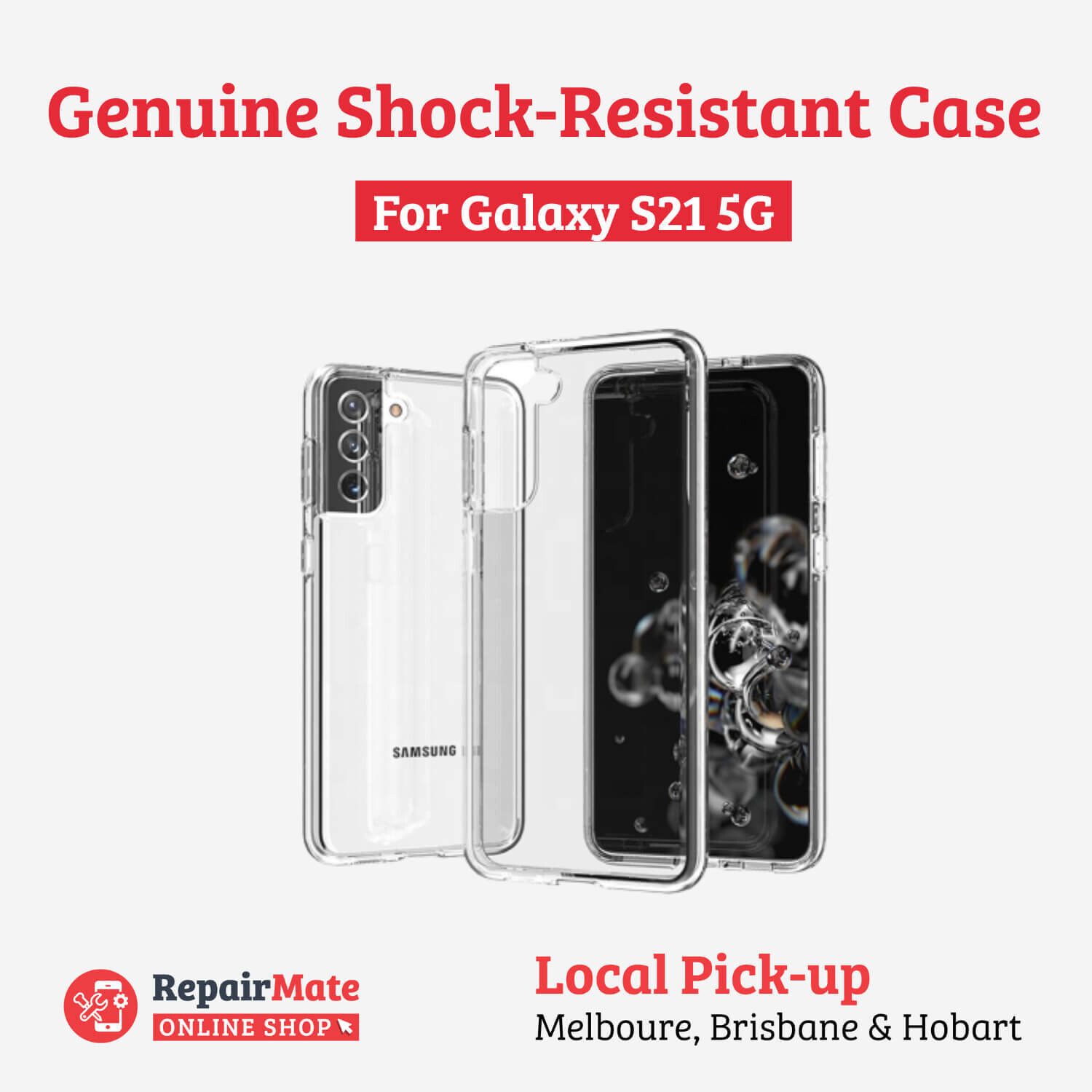 Samsung Galaxy S21 5G Genuine Shock-Resistant Case