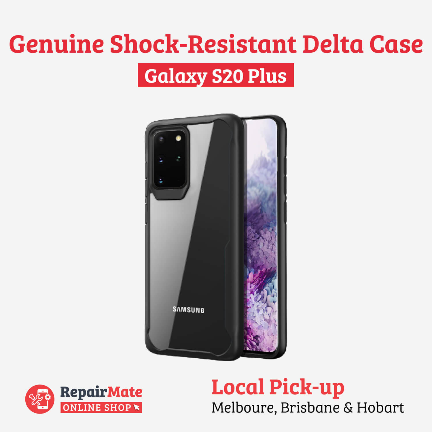 Samsung Galaxy S20 Plus Genuine Shock-Resistant Delta Case