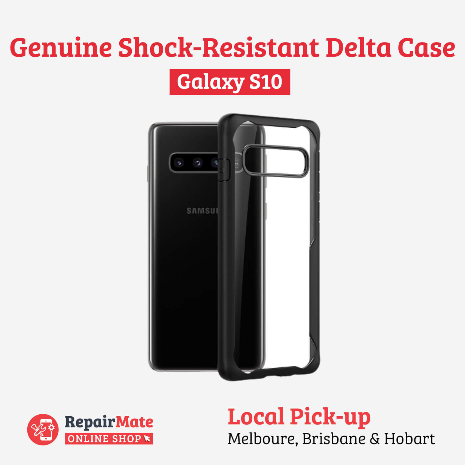 Samsung Galaxy S10 Genuine Shock-Resistant Delta Case