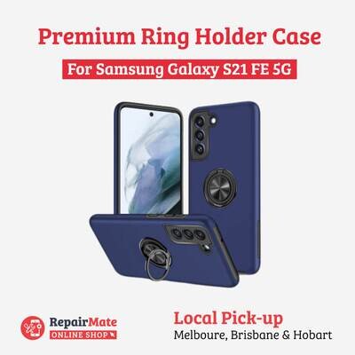 Samsung Galaxy S21 FE 5G Premium Ring Holder Case Samsung Galaxy S21 FE 5G Premium Ring Holder Case