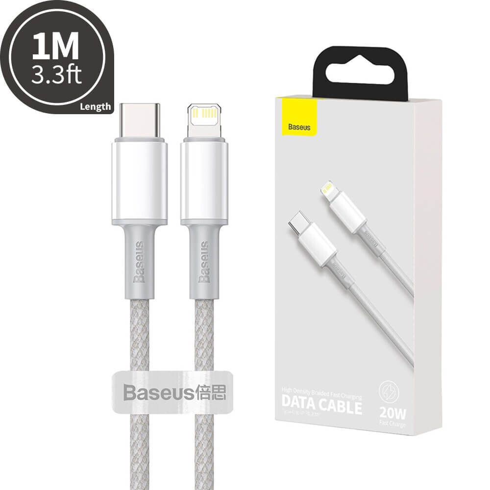 Baseus PD 20W 1m Premium Braided Fast Charging Data Cable