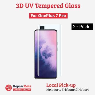 OnePlus 7 Pro 3D UV Tempered Glass [2 Pack]