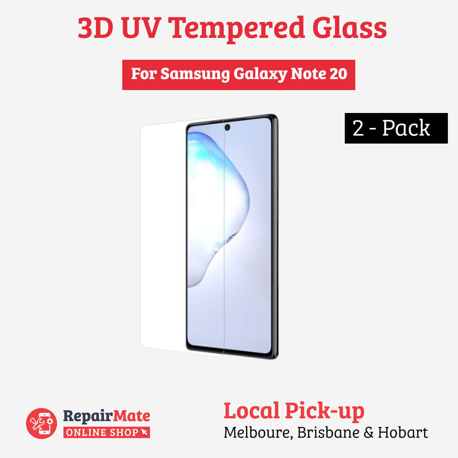 Samsung Galaxy Note 20 3D UV Tempered Glass