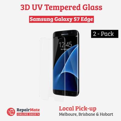 Samsung Galaxy S7 Edge 3D UV Tempered Glass [2 Pack]