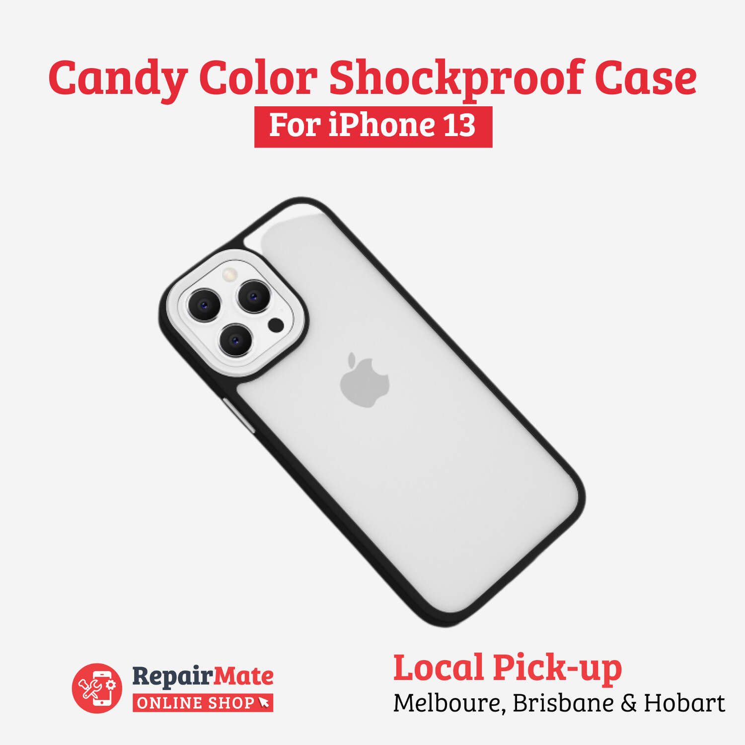Candy Color Shockproof Case for iPhone 13