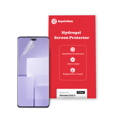 Xiaomi Civi 3 Premium Hydrogel Screen Protector [2 Pack]
