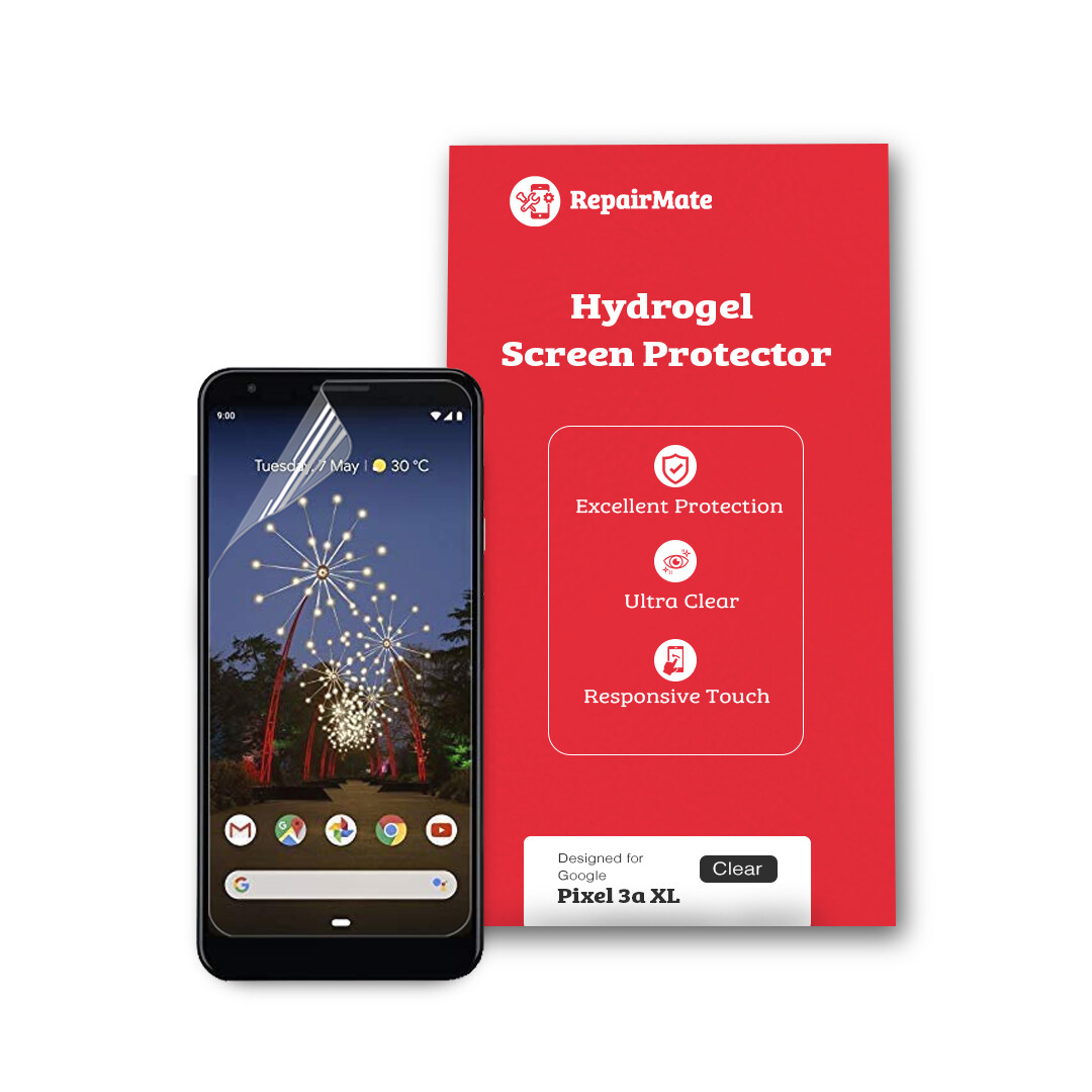 Google Pixel 3a XL Premium Hydrogel Screen Protector [2 Pack]