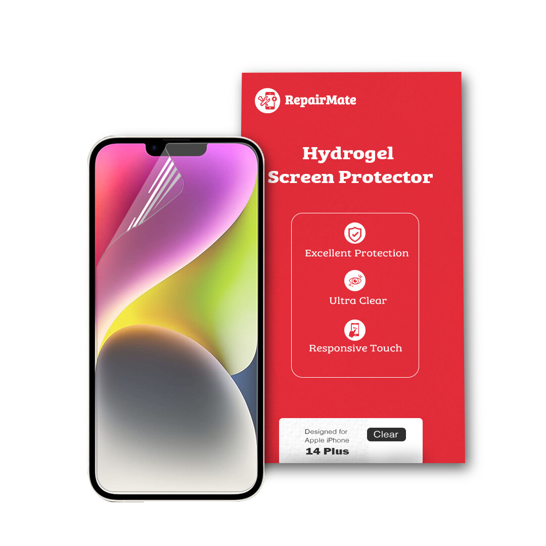 iPhone 14 Plus Premium Hydrogel Screen Protector [2 Pack]