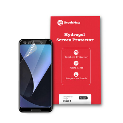 Google Pixel 3 Premium Hydrogel Screen Protector [2 Pack]