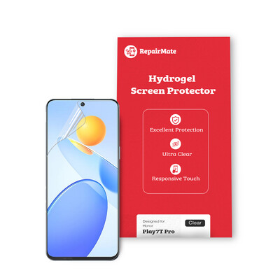 Honor Play7T Pro Premium Hydrogel Screen Protector [2 Pack]