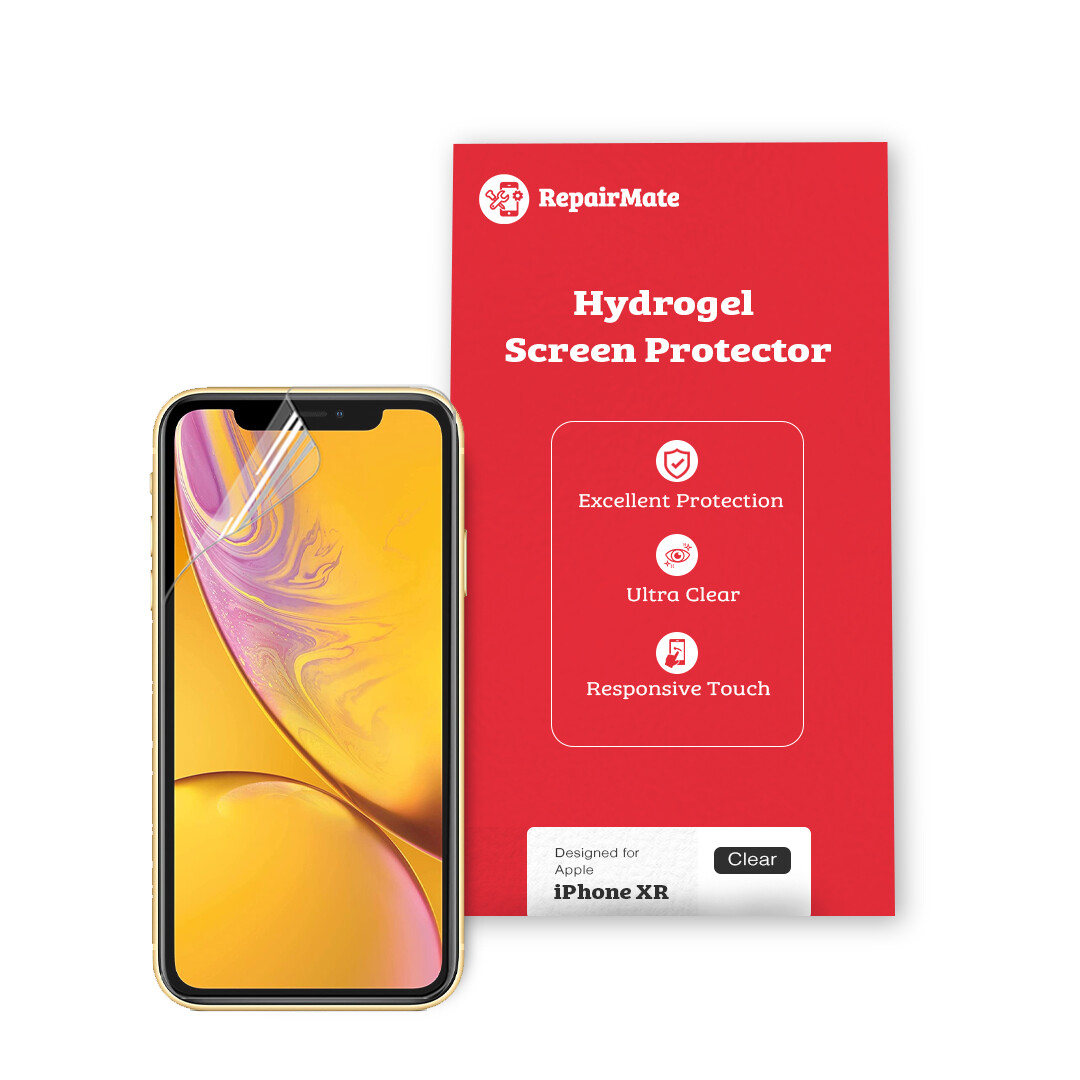 iPhone XR Premium Hydrogel Screen Protector [2 Pack]