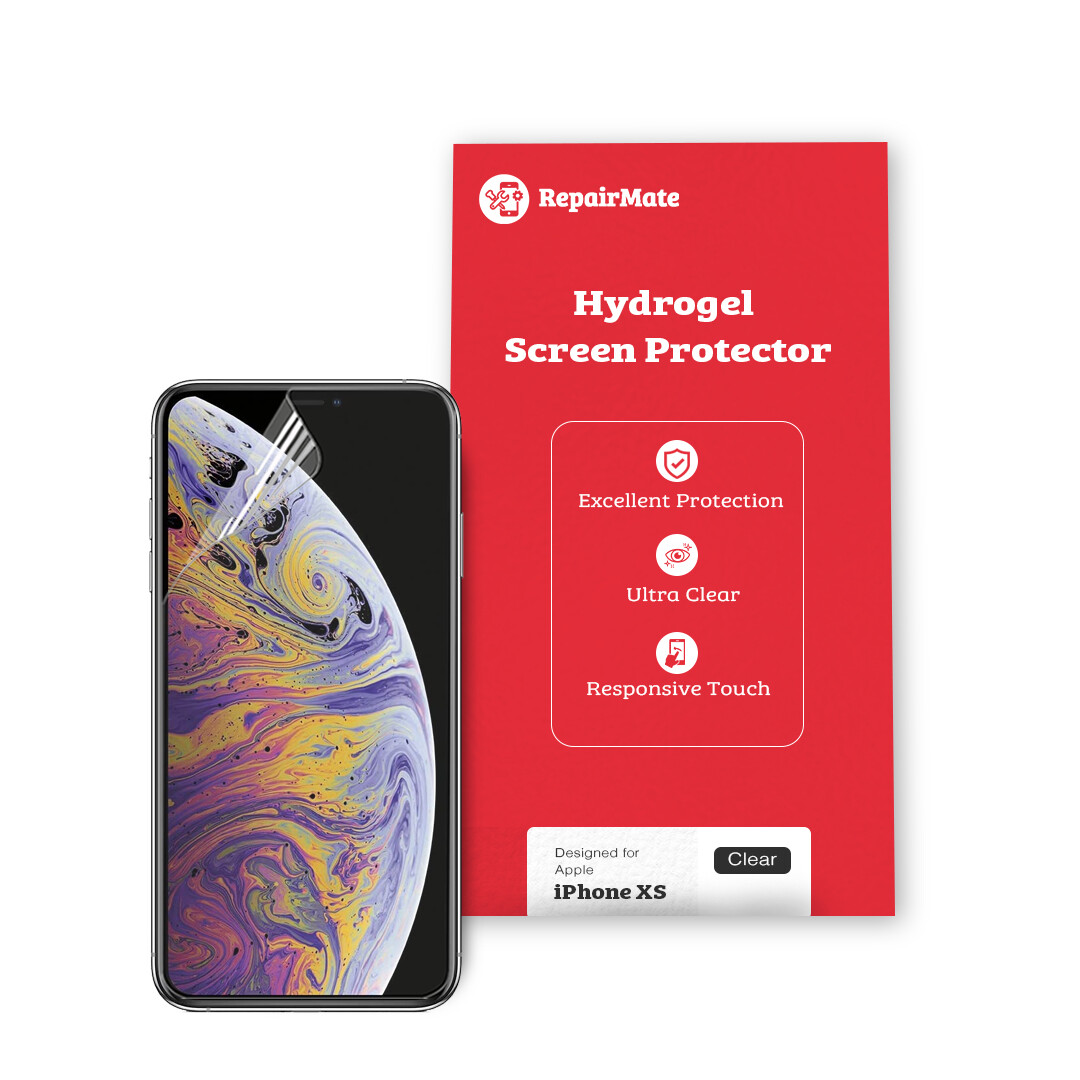 iPhone XS Premium Hydrogel Screen Protector [2 Pack]