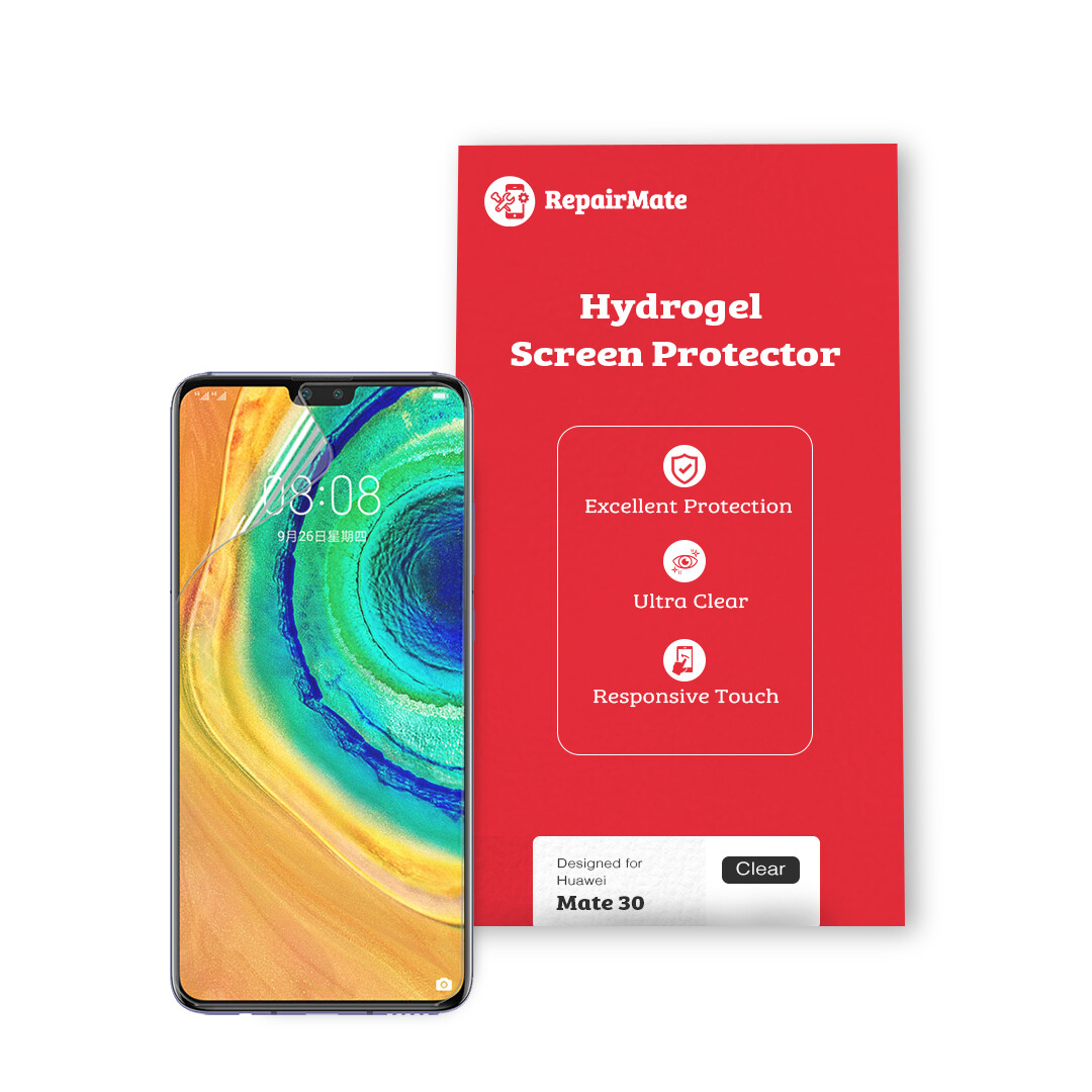 Huawei Mate 30 Premium Hydrogel Screen Protector [2 Pack]