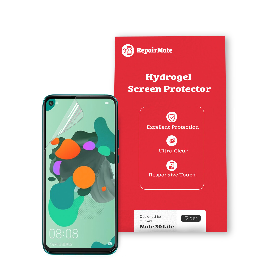 Huawei Mate 30 Lite Premium Hydrogel Screen Protector [2 Pack]