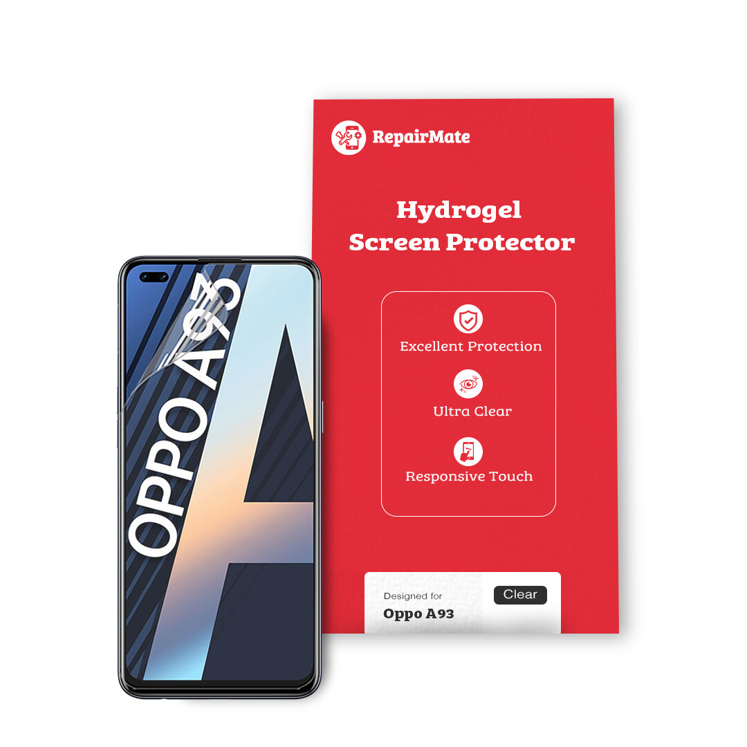 Oppo A93 Premium Hydrogel Screen Protector [2 Pack]