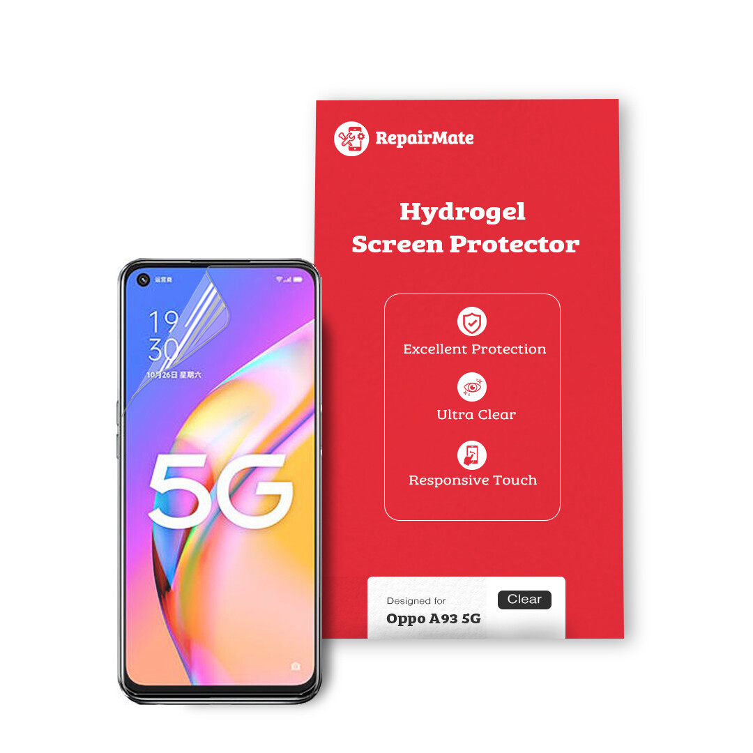 Oppo A93s 5G Premium Hydrogel Screen Protector [2 Pack]