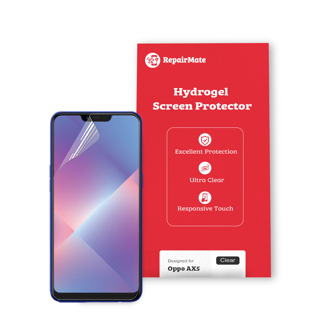 Oppo AX5 Premium Hydrogel Screen Protector [2 Pack]