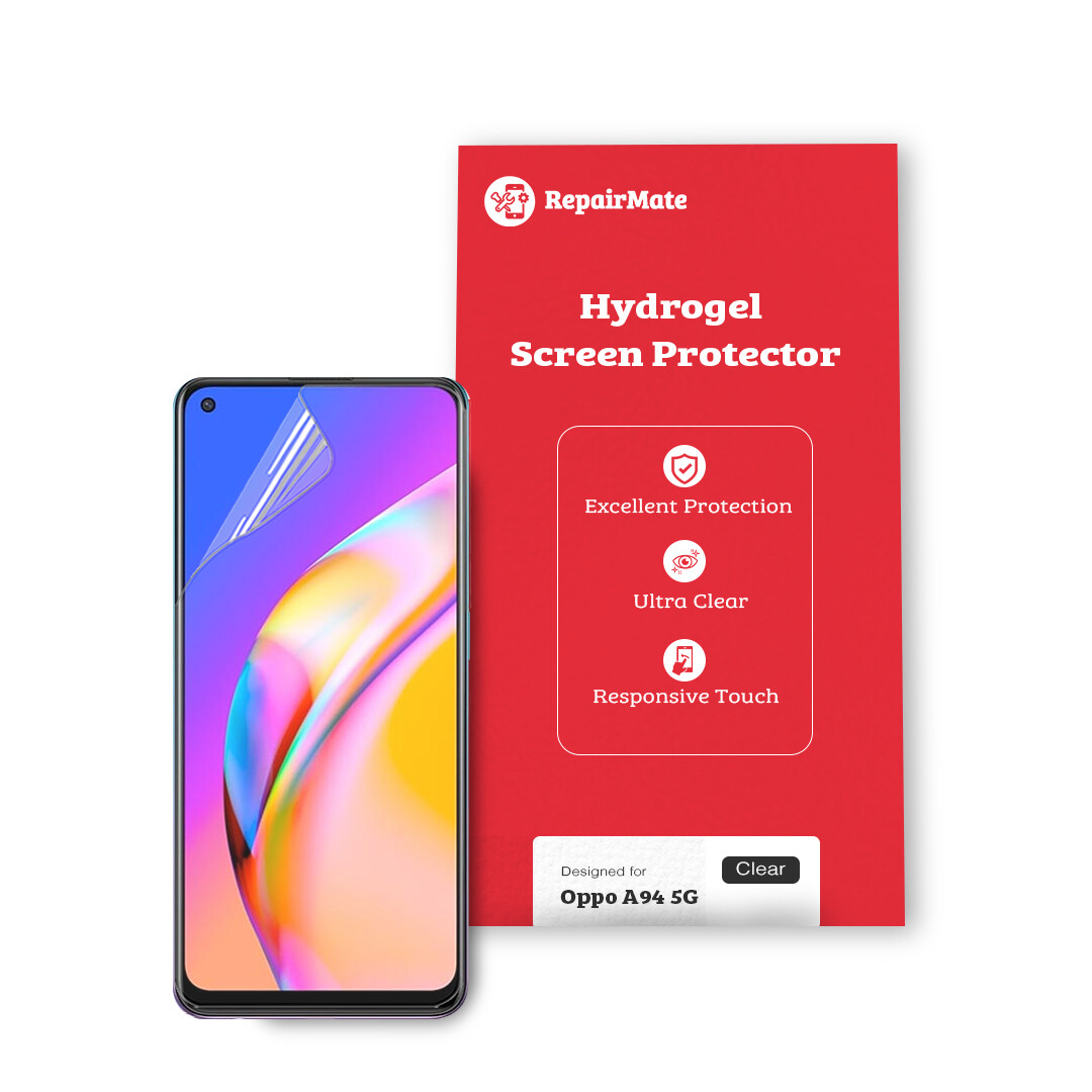 Oppo A94 5G Premium Hydrogel Screen Protector [2 Pack]