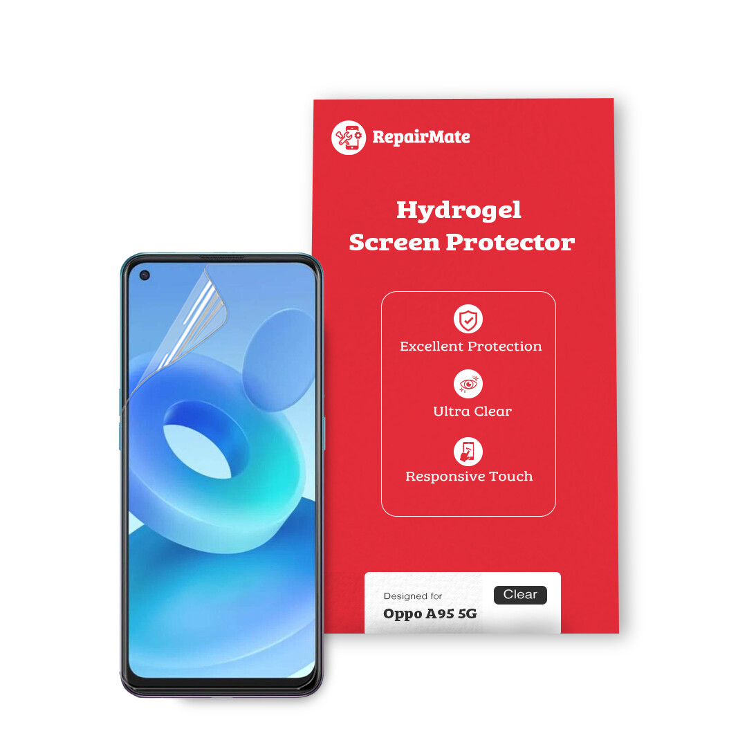 Oppo A95 5G Premium Hydrogel Screen Protector [2 Pack]