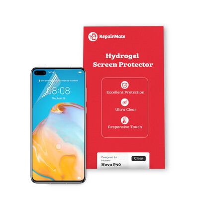 Huawei P40 Premium Hydrogel Screen Protector [2 Pack]