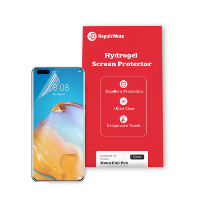 Huawei P40 Pro Premium Hydrogel Screen Protector [2 Pack]