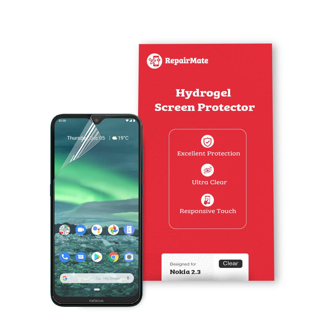 Nokia 2.3 Premium Hydrogel Screen Protector [2 Pack]