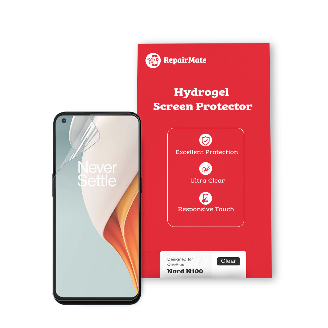 OnePlus Nord N100 Premium Hydrogel Screen Protector [2 Pack]