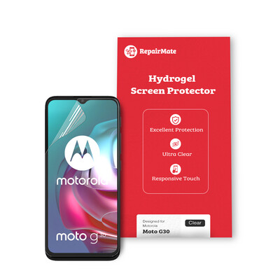 Motorola Moto G30 Premium Hydrogel Screen Protector [2 Pack]
