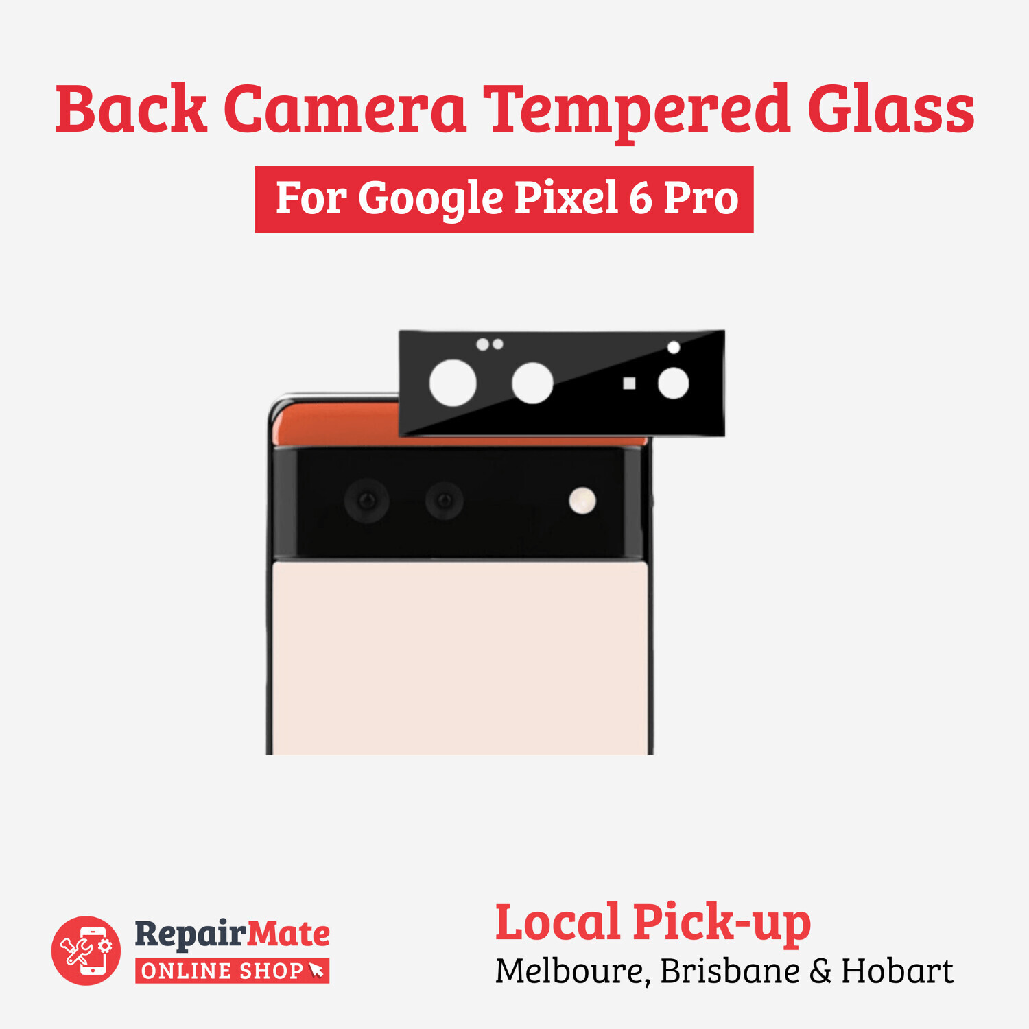 Google Pixel 6 Pro Back Camera Glass Protector