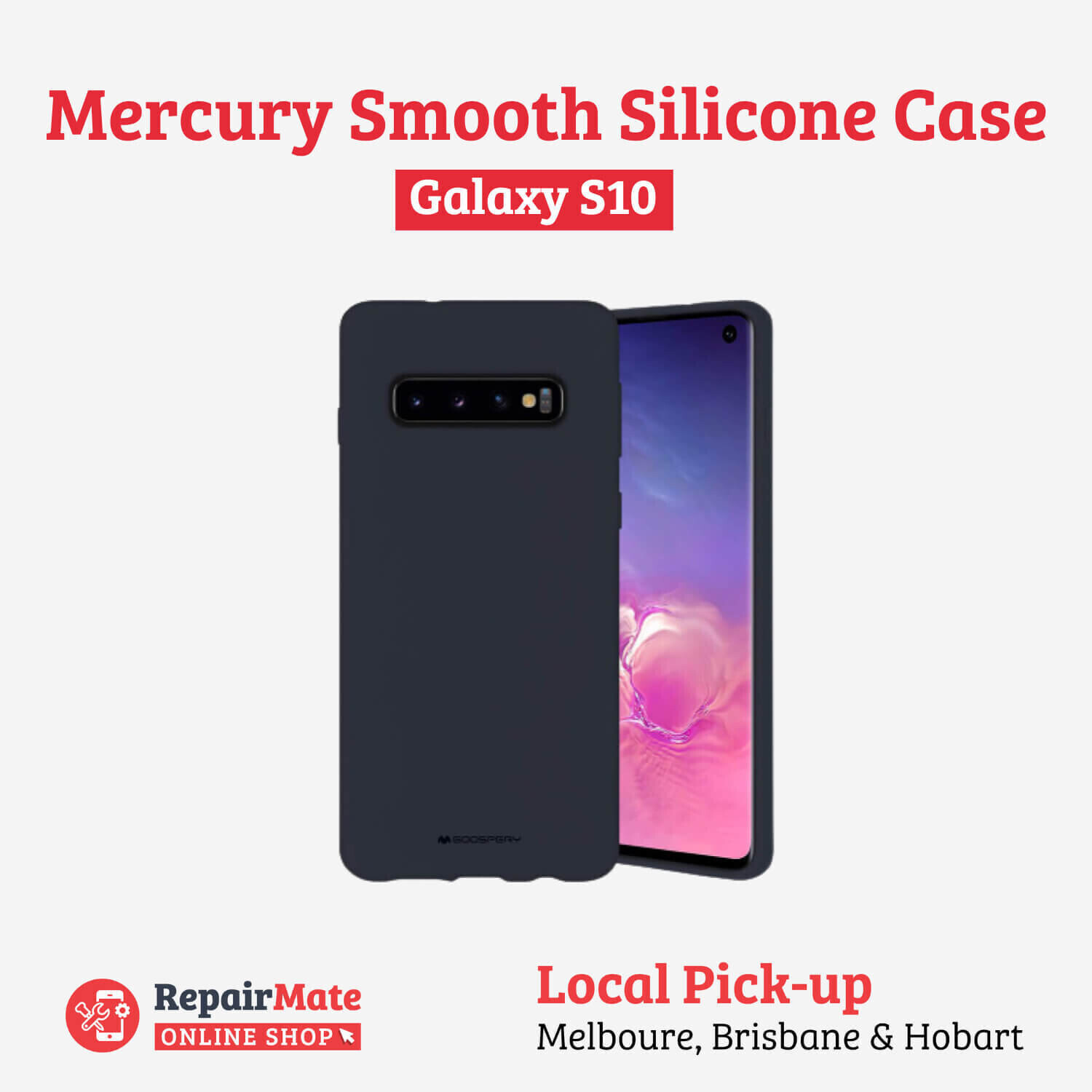 Samsung Galaxy S10 Mercury Smooth Silicone Case