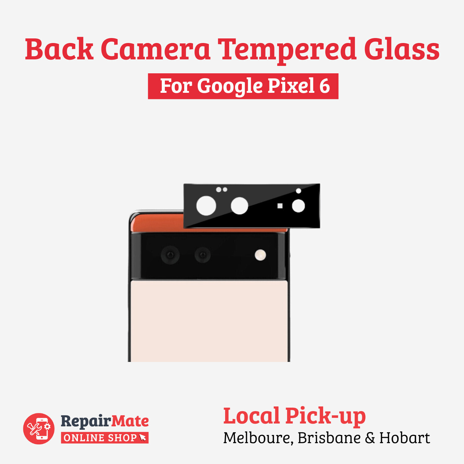 Google Pixel 6 Back Camera Glass Protector