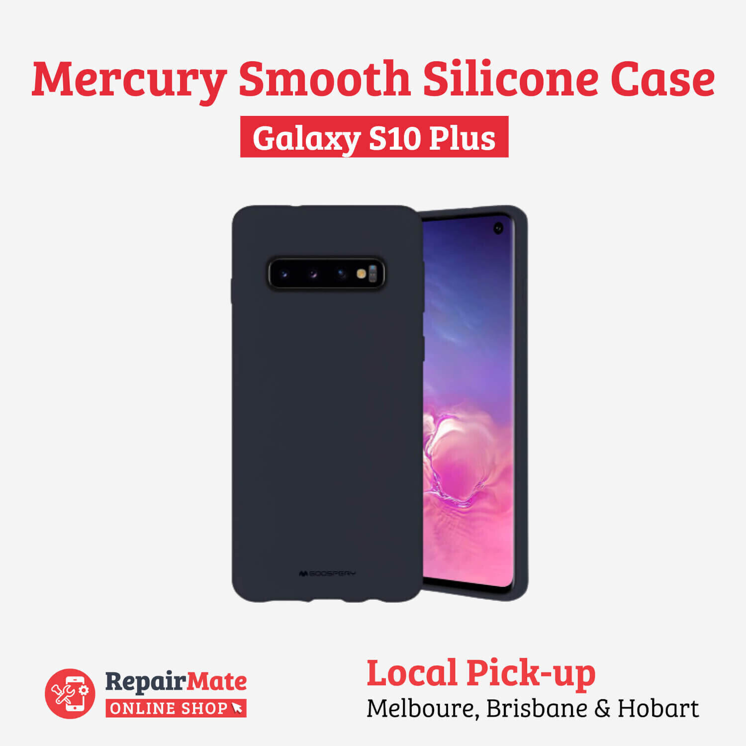 Samsung Galaxy S10 Plus Mercury Smooth Silicone Case